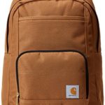 Carhartt Legacy Classic Work Backpack with Padded Laptop Sleeve, Carhartt Brown