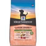 Hill’s Ideal Balance Adult Large Breed Natural Chicken & Brown Rice Recipe Dry Dog Food, 30-Pound Bag