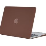 Mosiso Plastic Hard Case Cover Only for MacBook Pro 13 Inch with Retina Display No CD-Rom (A1502/A1425, Version 2015/2014/2013/end 2012), Brown