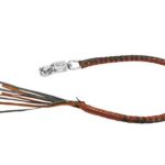 Rocky Mountain Hides Brown & Black Cowhide 36″ Leather Bike Whip