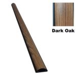 ChordSavers ChordSaver Floor Cord Cover – Color: Dark Oak – Length: 36″