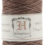 Hemtique Cord Spool 20-Pound, Dark Brown