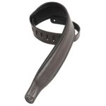 Levy’s Leathers PM32-DBR Garment Leather Strap with Foam Pad, Dark Brown