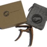 Acoustic Electric Guitar Capo (Metal) Universal 6-String and Classical Accessory | Mandolin, Bass, Ukulele | Dual-Sided Neck Padding | Black, Light Brown, Dark Brown, Silver (Mahogany)