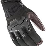 Joe Rocket Men’s Eclipse Gloves (Black/Brown, Large)