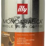 Illy Caffe Monoarabica Ethiopia Whole Bean Coffee, Light Brown, 8.8 Ounce