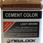 CEMENT COLOR 2 lb. Light Brown Fade Resistant Cement Color