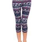 VIV Collection Print Brushed Capri Cropped Leggings (Sizes XS – 2XL) Listing 1