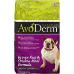 AvoDerm Natural Chicken Meal and Brown Rice Formula Weight Control Dog Food, 28-Pound
