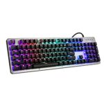 AUKEY Mechanical Keyboard with Brown Switches, RGB Backlit 104-Key Gaming Keyboard with Programmable Keys for PC