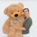 Joyfay Giant Teddy Bear 78″(6.5 Feet) Light Brown