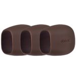 eBoot Silicone Cover Protective Skins for Arlo Pro Wireless Camera, Dark Brown, 3 Pack