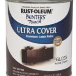 Rust-Oleum 1977502 Painters Touch Latex, 1-Quart, Kona Brown