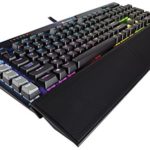 Corsair Gaming K95 RGB PLATINUM Mechanical Keyboard, Cherry MX Speed, Black (CH-9127014-NA)