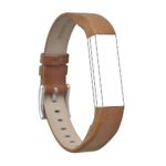 RedTaro Leather Replacement Wristbands for both Fitbit Alta HR and Fitbit Alta Small Large(Light Brown, 5.5″-8.1″)