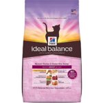 Hill’s Ideal Balance Adult Natural Chicken & Brown Rice Recipe Dry Cat Food, 3.5-Pound Bag