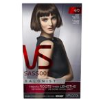 Vidal Sassoon Salonist Hair Colour Permanent Color Kit, 4/0 Dark Neutral Brown