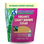 Wholesome Sweeteners Organic Light Brown Sugar, 6 Pound