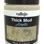 Vallejo Light Brown Thick Mud Model Paint Kit