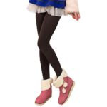 Skinny Leggings,Ankola Women Autumn Winter Warm Stovepipe Pants Stretch Tights Leggings One Size (Free Size, Coffee)