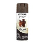 Rust-Oleum 238324 Stone Creations Spray, Mineral Brown, 12-Ounce