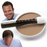 DermMatch Waterproof Hair Loss Concealer. Naturally Thicker Than Hair Fibers & Spray Concealers. (Light Brown)