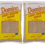 Domino Light Brown Sugar 2 LB (32 oz), Pack of 2