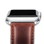 Apple Watch Series 3 Band, Benuo [Retro Collection] Premium Genuine Leather Strap, Classic Bracelet Replacement with Secure Buckle, Adapters for iWatch Series 3/Series 2/1/Sport/Edition 42mm (Brown)