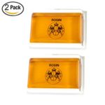 Sound harbor 2 Pack Rosin for Violin Viola and Cello Rosin for Bows (2pack square box)