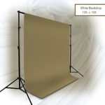 Julius Studio 10 x 10 ft. Brown khaki Chromakey Photo Video Studio Fabric Backdrop, Background Screen, Pure Brown Muslin, Photography Studio, JSAG193