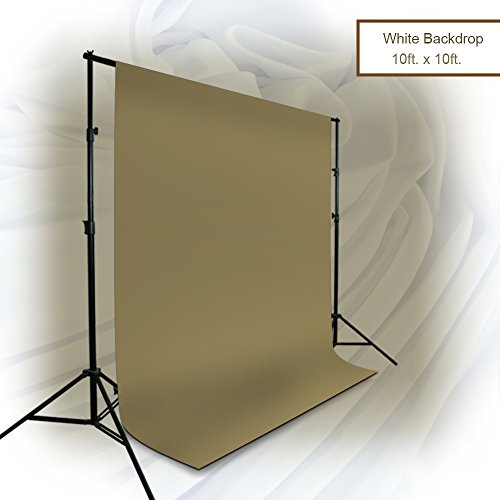 Julius Studio 10 x 10 ft. Brown khaki Chromakey Photo Video Studio