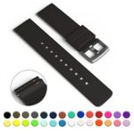 GadgetWraps Silicone Watch Band with Quick Release Pins – Choose Between 3 Strap Sizes (14mm, 20mm, 22mm) and 29 Unique Colors – Soft Rubber Bands