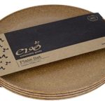 EVO Sustainable Goods 10″ Plate, Set of Four, Light Brown