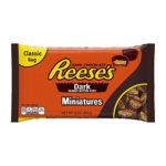 REESE’S Dark Chocolate Peanut Butter Cup Miniatures (12-Ounce Bag)