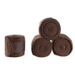 Horze Supreme Embrace Fleece Bandages Dark Brown