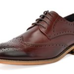 Bruno Marc Men’s WALTZ-3 Italian Genuine Leather Collection Dress Oxfords Shoes