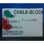 Cherry Knoll Chalk Block LIGHT BROWN