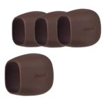 eBoot Silicone Cover Protective Skins for Arlo Pro Wireless Camera, Dark Brown, 4 Pack