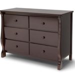 Delta Children Universal 6 Drawer Dresser, Dark Chocolate