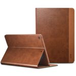 ESR iPad 9.7 2017 Case, Slim-Fit Folio Stand Smart Case Cover with Auto Sleep/Wake Function for iPad 9.7-inch (Brown)
