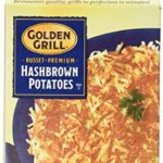 GOLDEN GRILL Russet Premium Hashbrown Potatoes 33 oz. Makes 50 Servings