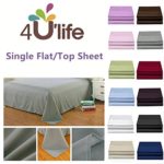 Flat sheet-Ultra soft & Confortable Microfibe-Dark brown, Full
