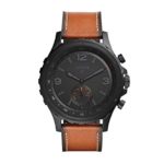 Fossil Hybrid Smartwatch – Q Nate Dark Brown Leather