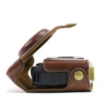 MegaGear “Ever Ready” Protective Leather Camera Case, Bag for Canon PowerShot G15 (Dark Brown)