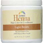 RAINBOW RESEARCH HENNA,PERSIAN LIGHT BROWN, 4 OZ Pack of 2