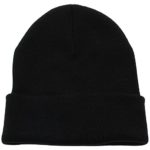 Top Level Beanie For Women and Men Unisex Cuffed Plain Skull toboggan Knit Hat and Cap