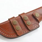 Light Brown Thick Leather Tracker Sheath Blade Knife Blanks Knives Case Large