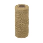 Tenn Well Bakers Twine, 3Ply 109Yard Kitchen Cotton Twine Food Safe Cooking String Perfect for Trussing and Tying Poultry Meat Making Sausage DIY Crafts and Christmas Decoration(Brown)