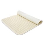 Changing Pad – Portable changing pad 100% Cotton Waterproof Diaper Changing Padding Multi-function Changing Mat (Light Brown)