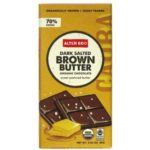 Dark Salted Brown Butter Organic Chocolate 2.82 Ounces (Case of 12)